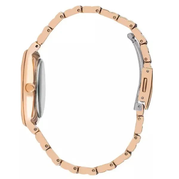 Lee Cooper Lee Cooper LC07342.460,  англия женские часы на браслете нержавеющая сталь с ip-покрытием боковой вид