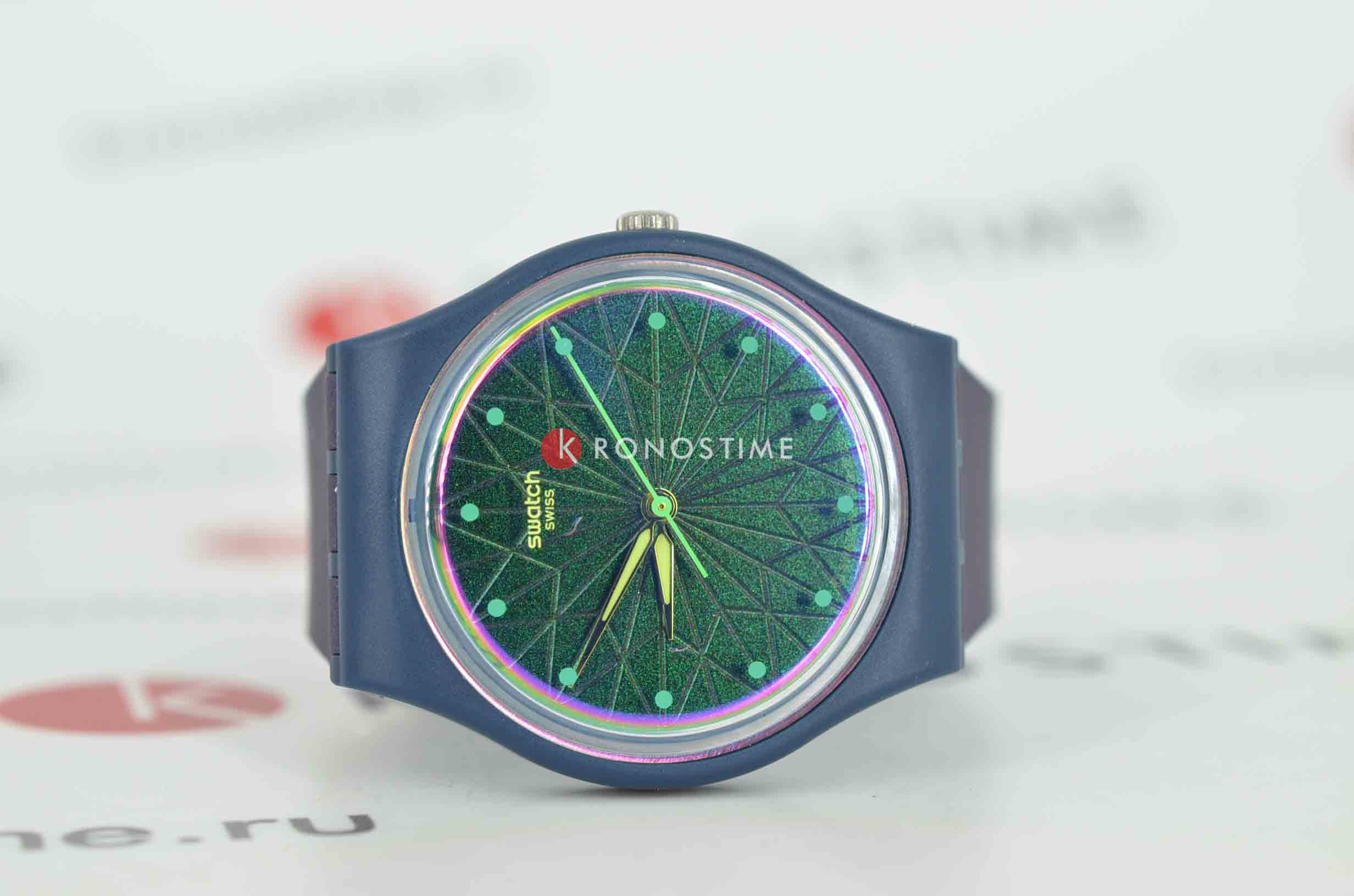 Swatch Swatch Gent Biosourced Standard SO28N117, gent швейцария женские часы на браслете силикон боковой вид