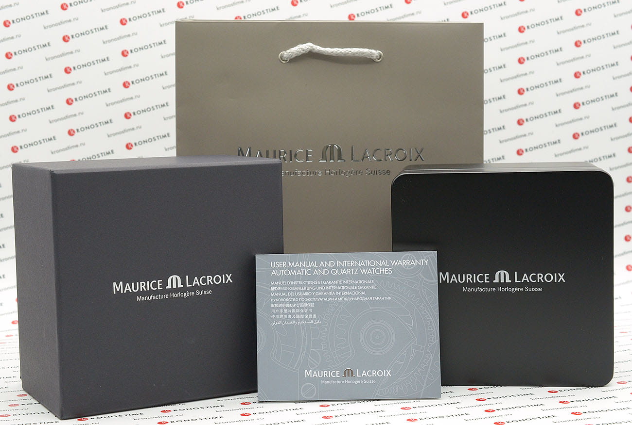 Оригинальные часы Maurice Lacroix Maurice Lacroix Aikon Automatic AI6007-SS002-731-1 механические калибр механизма ml115 общий вид