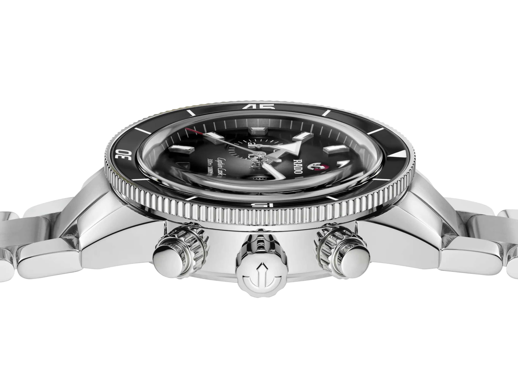 Rado Rado Captain Cook Automatic Chronograph R32145158 Automatic - задняя крышка металл сталь корпуса, швейцария часы