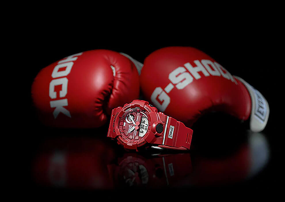 Casio Casio G-Shock GBA-800EL-4A спортивные наручные часы, вид спереди