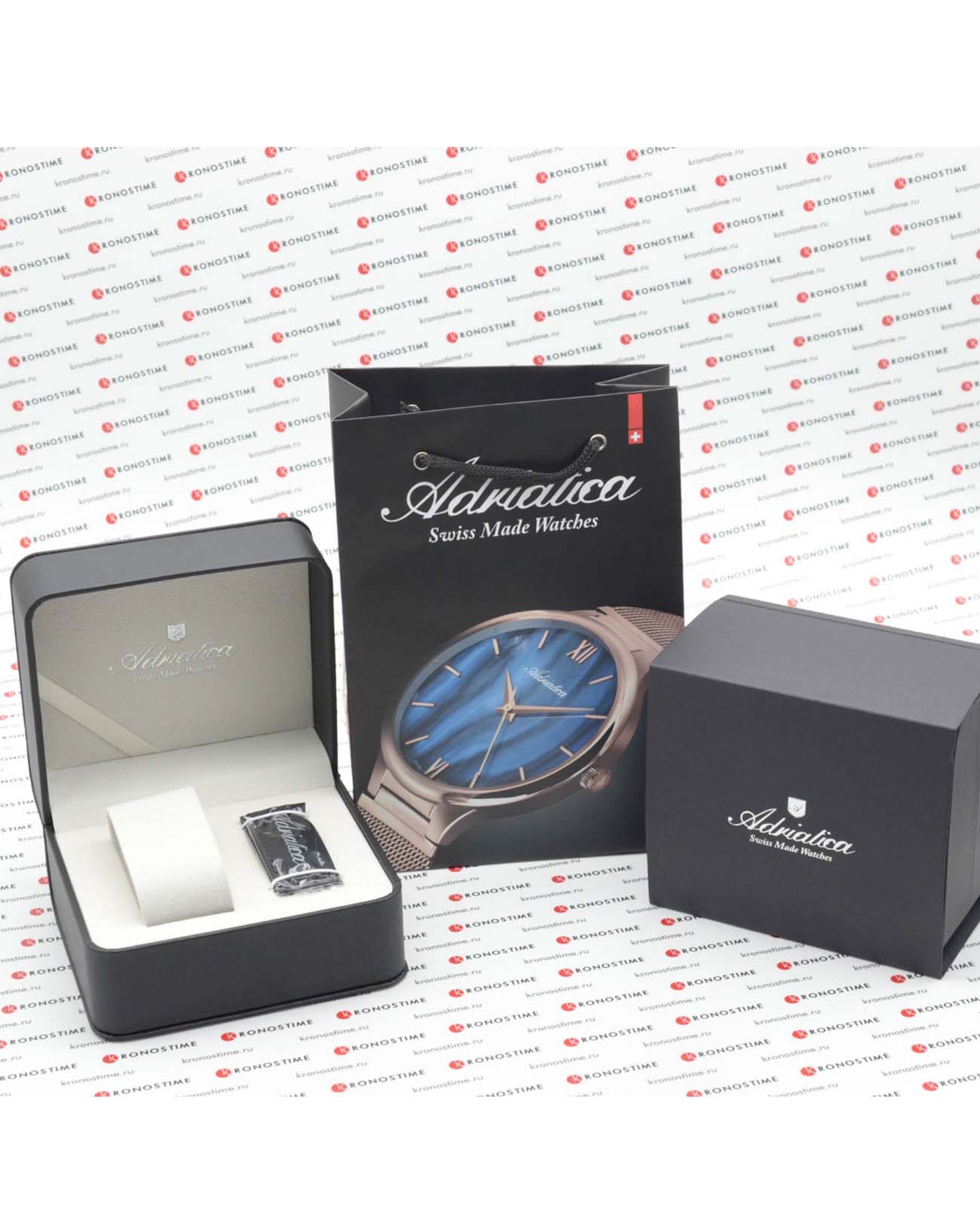 Adriatica Adriatica Essence A8306.5115QF , наручные мужские часы фото под углом