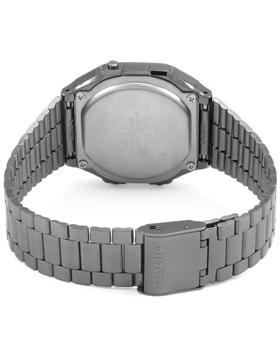 Casio Casio Collection A168WGG-1ADF (A168WGG-1A), mtp япония мужские часы на браслете сталь с ip покрытием боковой вид
