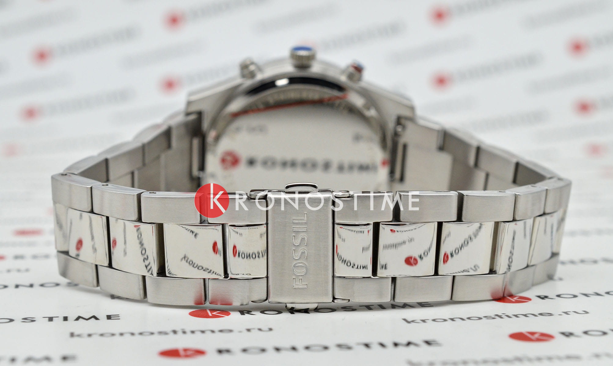 Fossil ES3880 женские часы застежка крупным планом