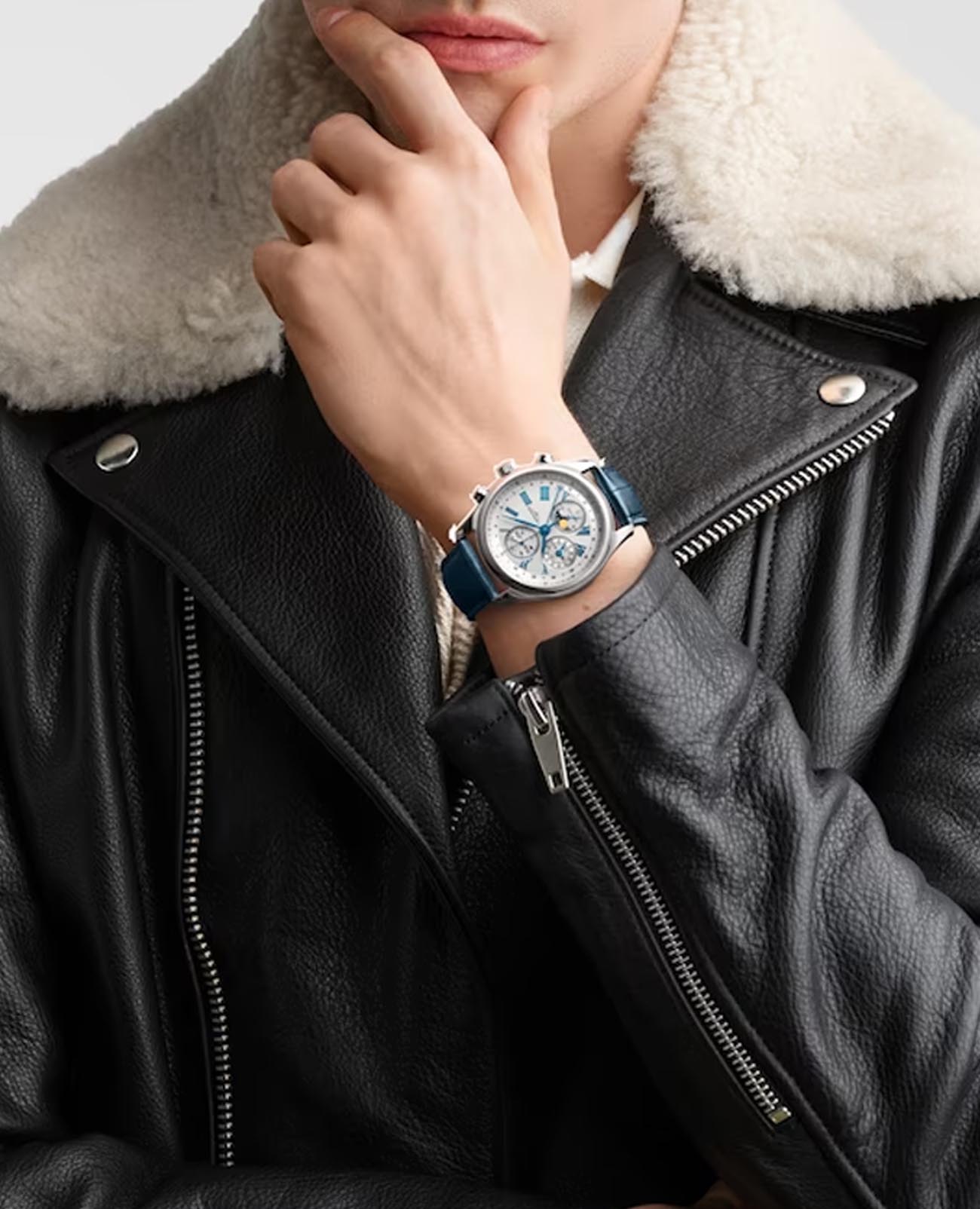 Оригинальные часы Longines Longines Master Collection L2.773.4.71.2 механические калибр механизма l687 общий вид