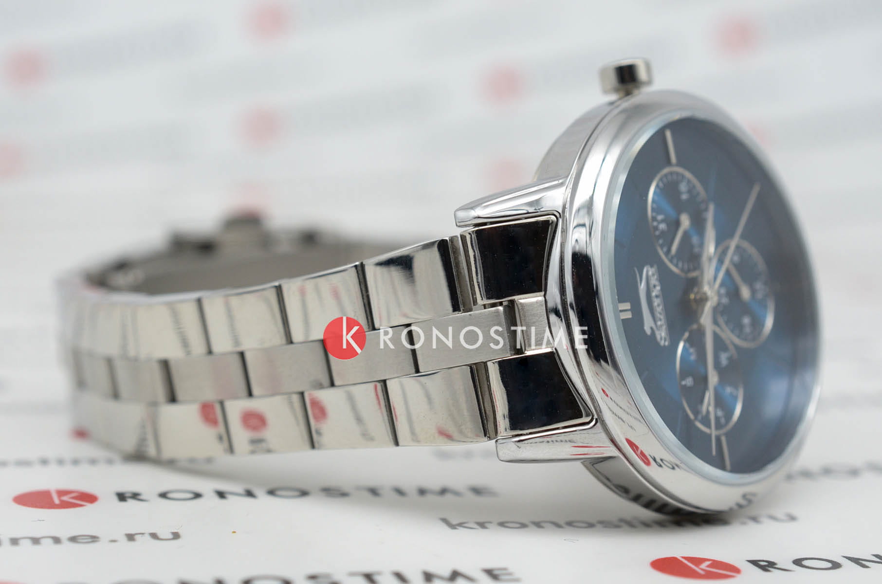 Slazenger Slazenger SL.09.2145.4.05 женские часы синий циферблат на запястье