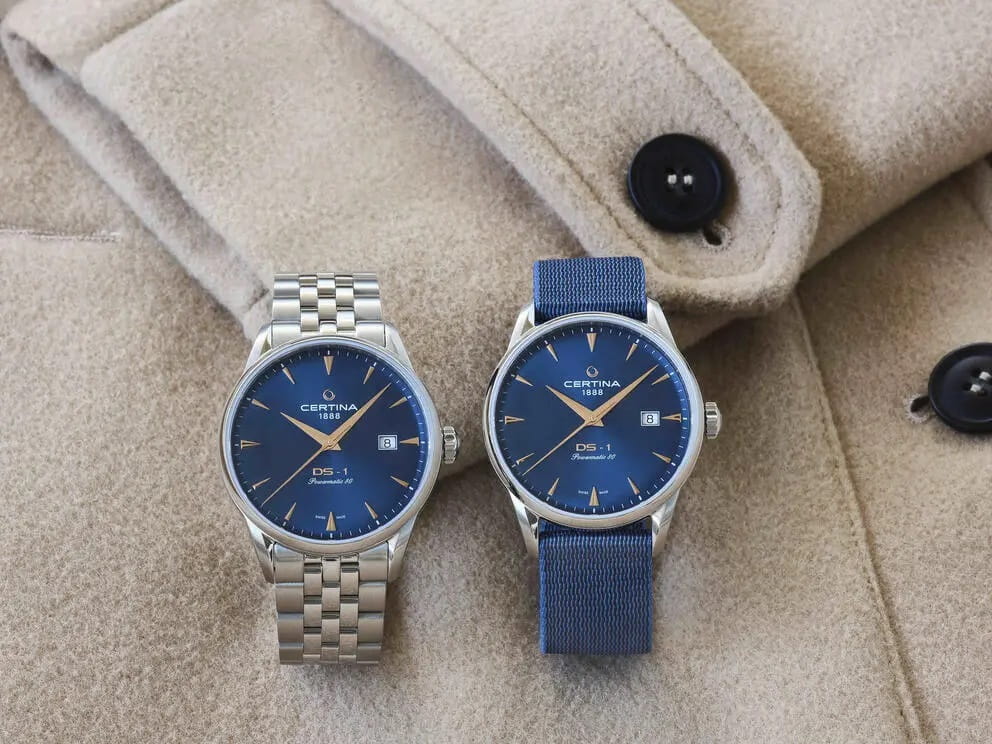 Certina Certina DS-1 Powermatic 80 C029.807.11.041.02  наручные часы, вид спереди