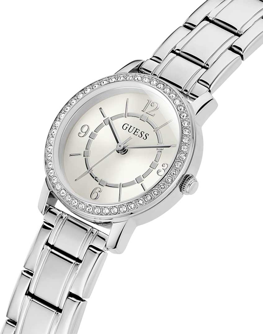 Guess Guess Dress Steel GW0468L1,  сша женские часы на браслете нержавеющая сталь боковой вид