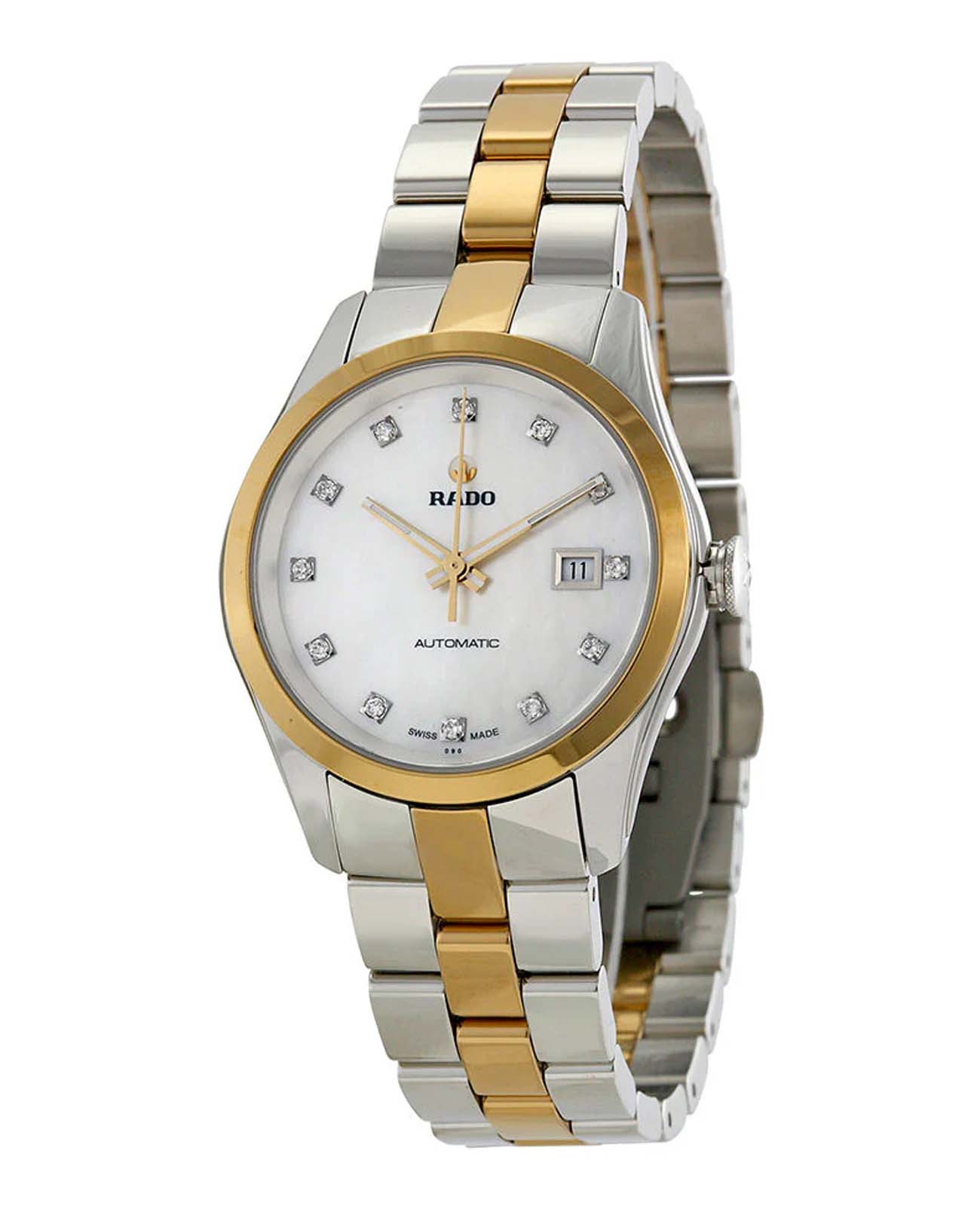 Оригинальные часы Rado Rado Hyperchrome R32088902 кварцевые калибр механизма  общий вид