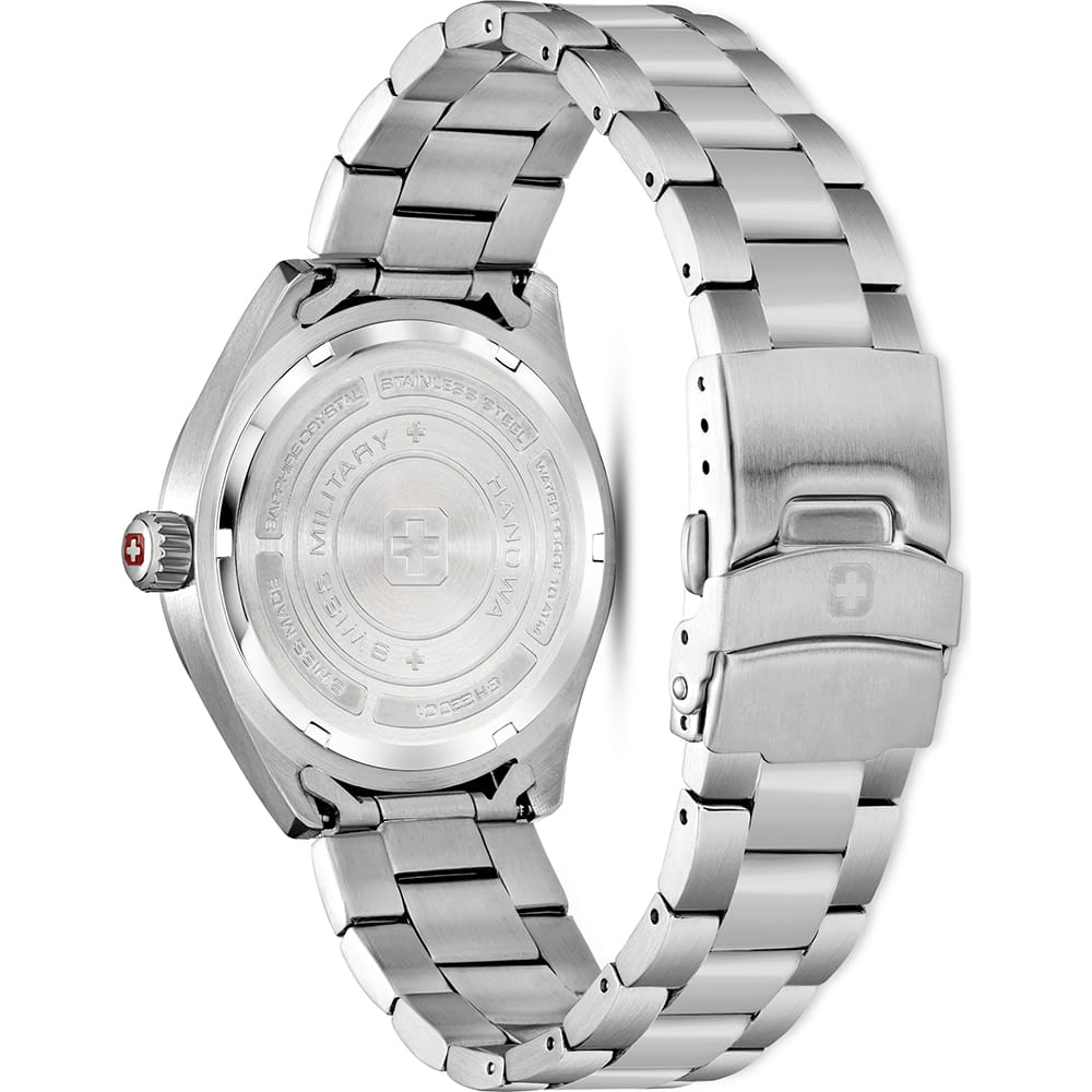 Swiss Military Hanowa Swiss Military Hanowa Roadrunner SMWGH2200101 швейцария наручные мужские часы заводная головка с логотипом Swiss Military Hanowa