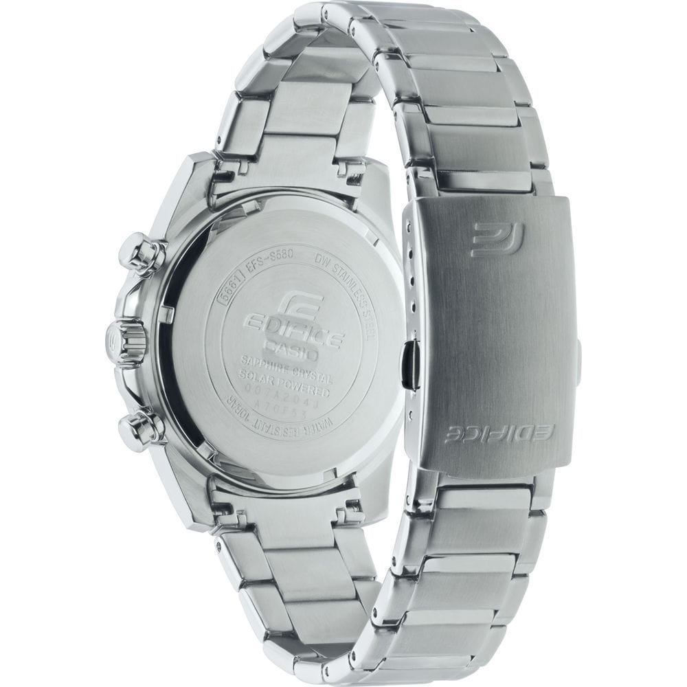 Casio Casio Edifice EFS-S580D-1A, edifice япония мужские часы на браслете нержавеющая сталь боковой вид