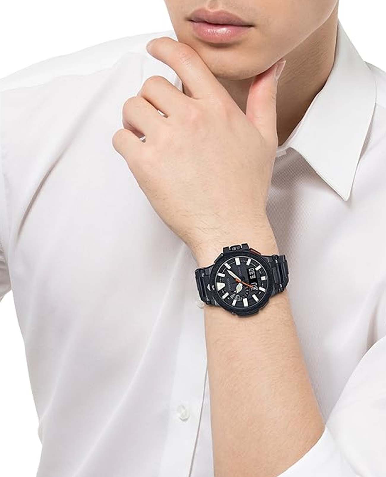 Casio Casio Pro Trek PRX-8000YT-1JF , наручные мужские часы фото под углом
