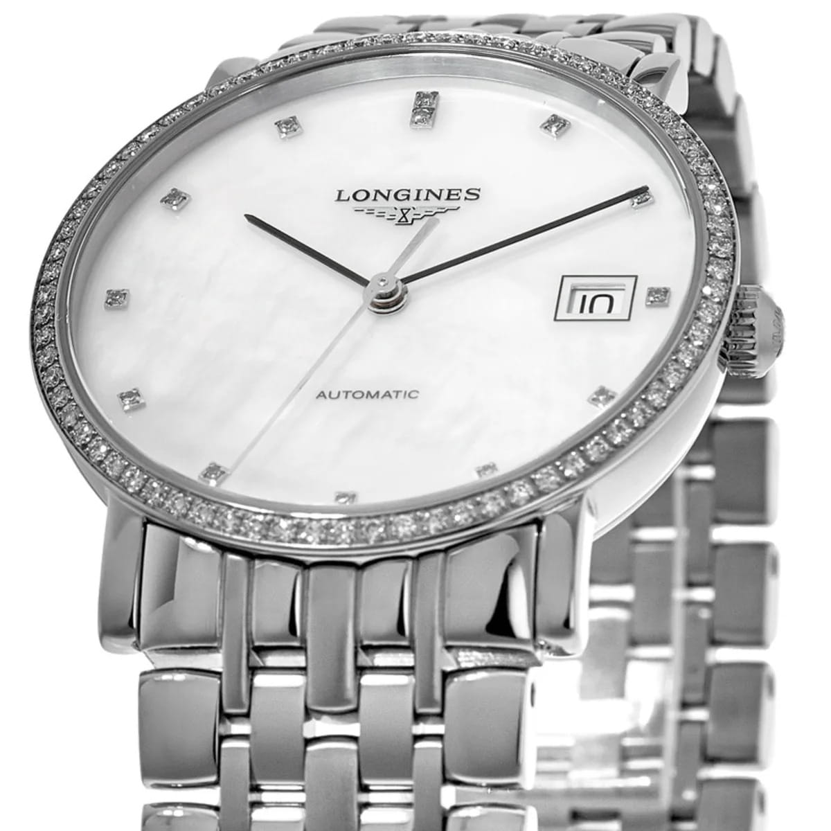 Longines Longines Elegant Collection L4.809.0.87.6 , наручные женские часы фото под углом