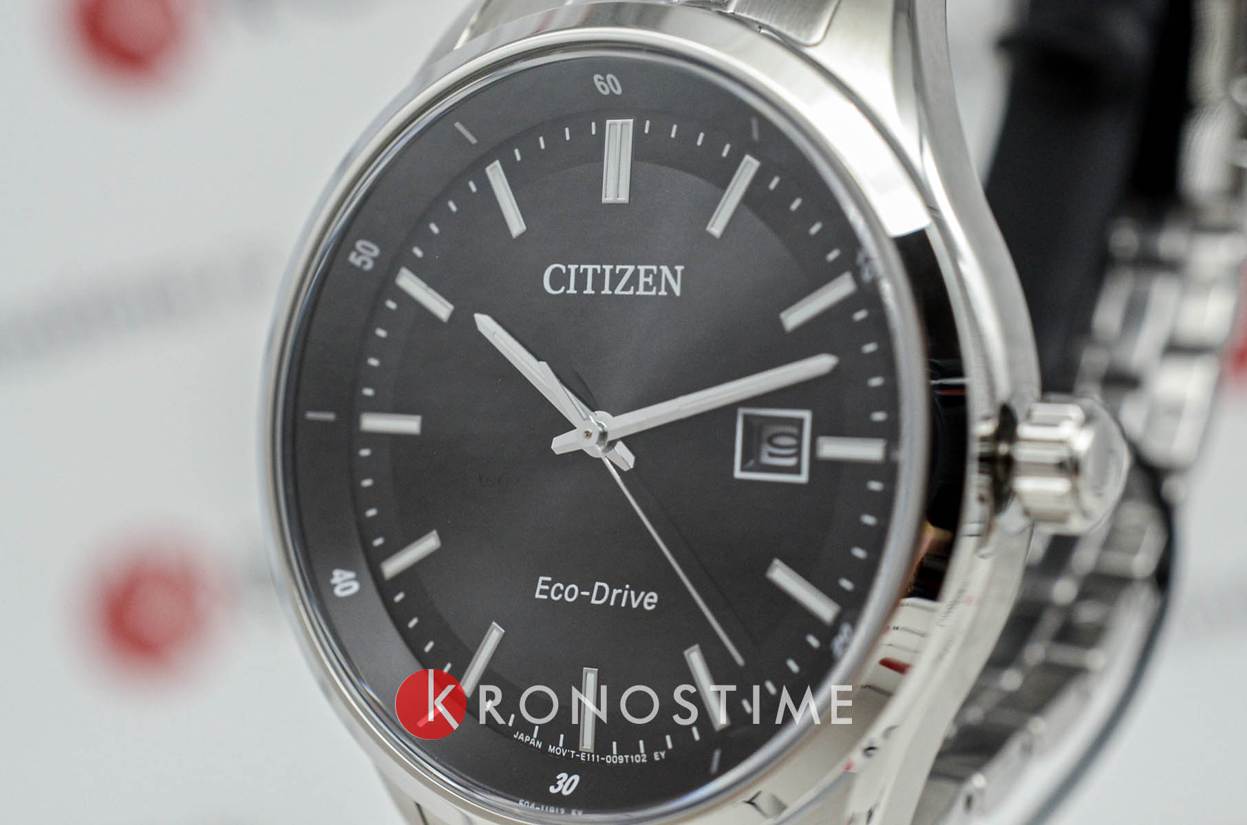 Citizen Citizen Eco-Drive BM7560-59E  — детали корпуса и нержавеющая сталь