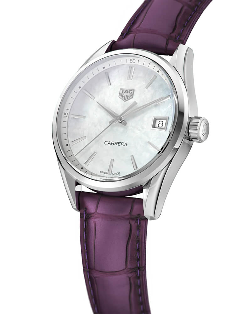 TAG Heuer TAG Heuer Carrera Lady WBK1311.FC8261 швейцария наручные женские часы заводная головка с логотипом TAG Heuer