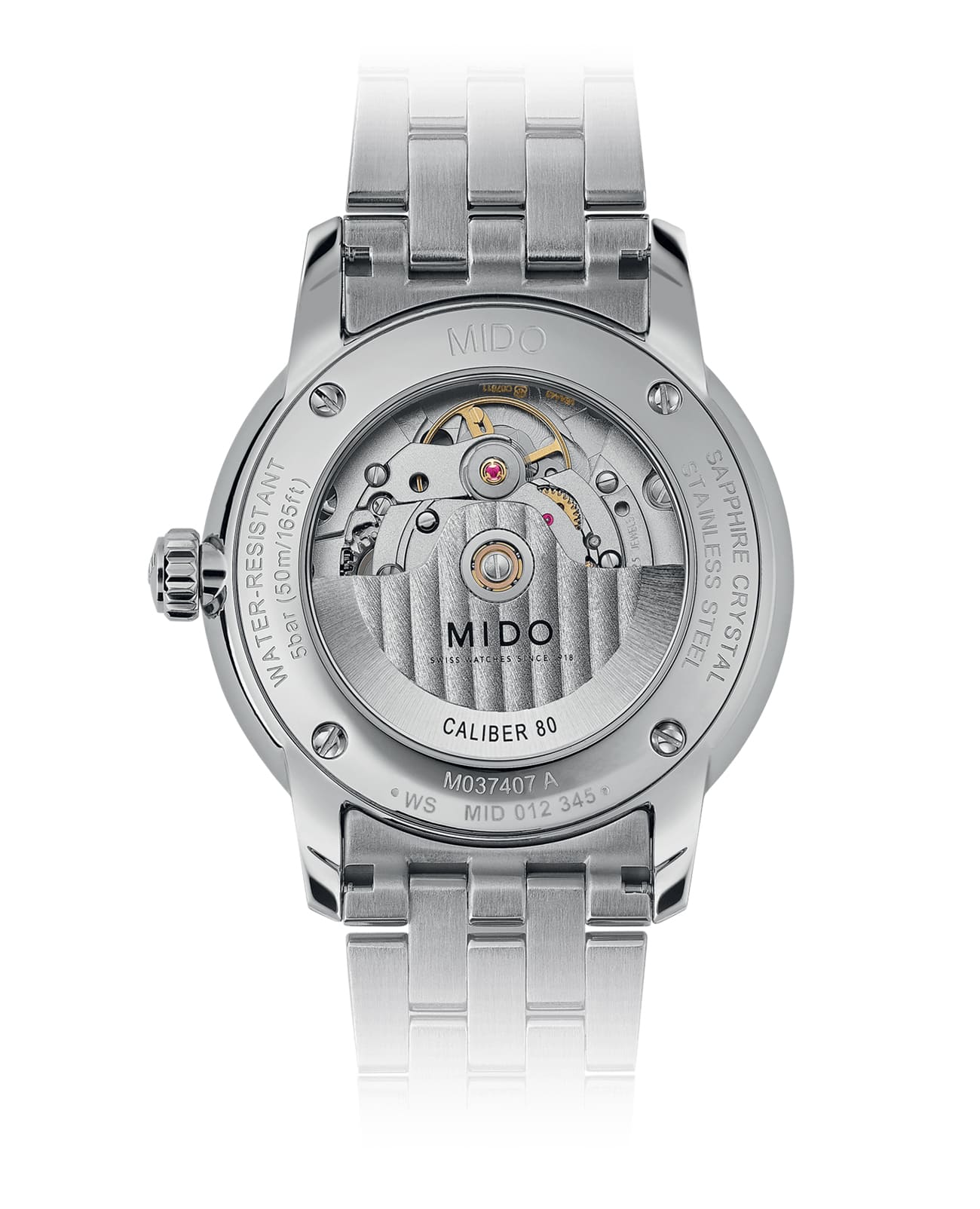 Mido Mido Baroncelli Signature M037.407.11.051.01 , наручные мужские часы фото под углом