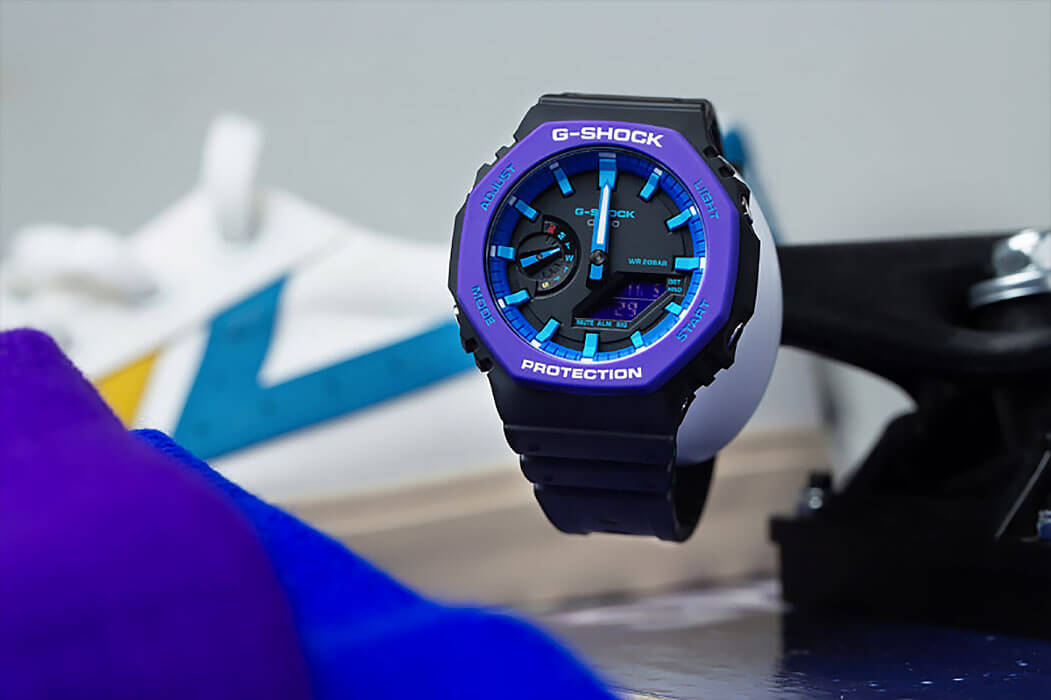 Casio Casio G-Shock GA-2100THS-1A GA-2100 - задняя крышка пластик карбон корпуса, япония часы