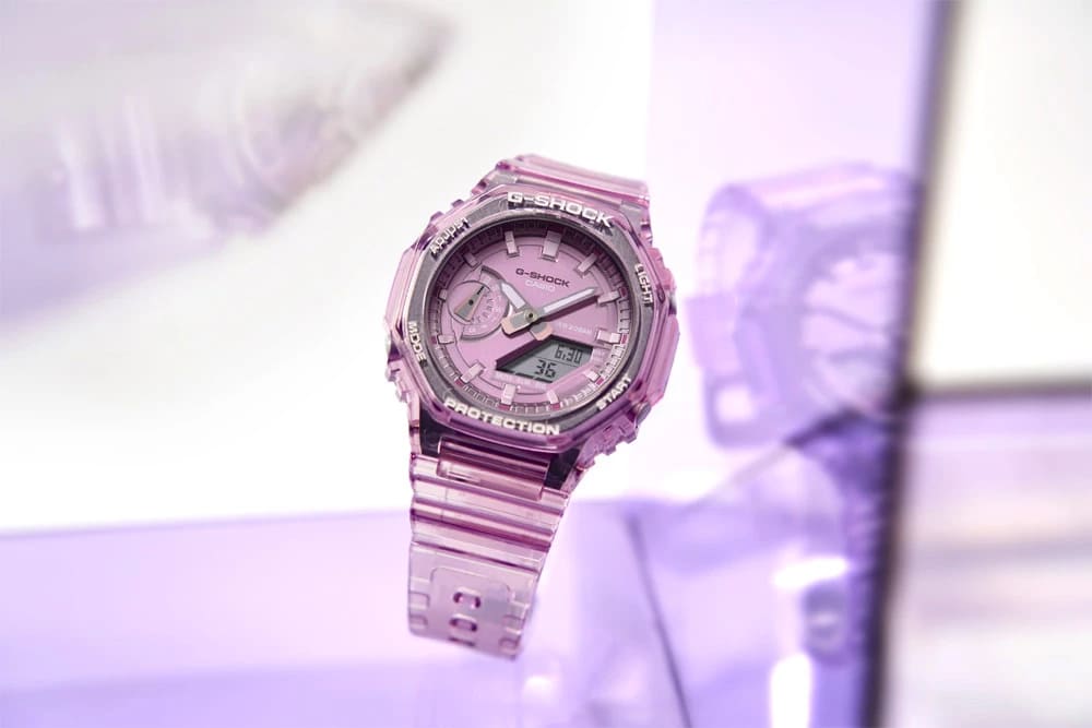 Оригинальные часы Casio Casio G-Shock GMA-S2100SK-4A в фирменной упаковке от производителя