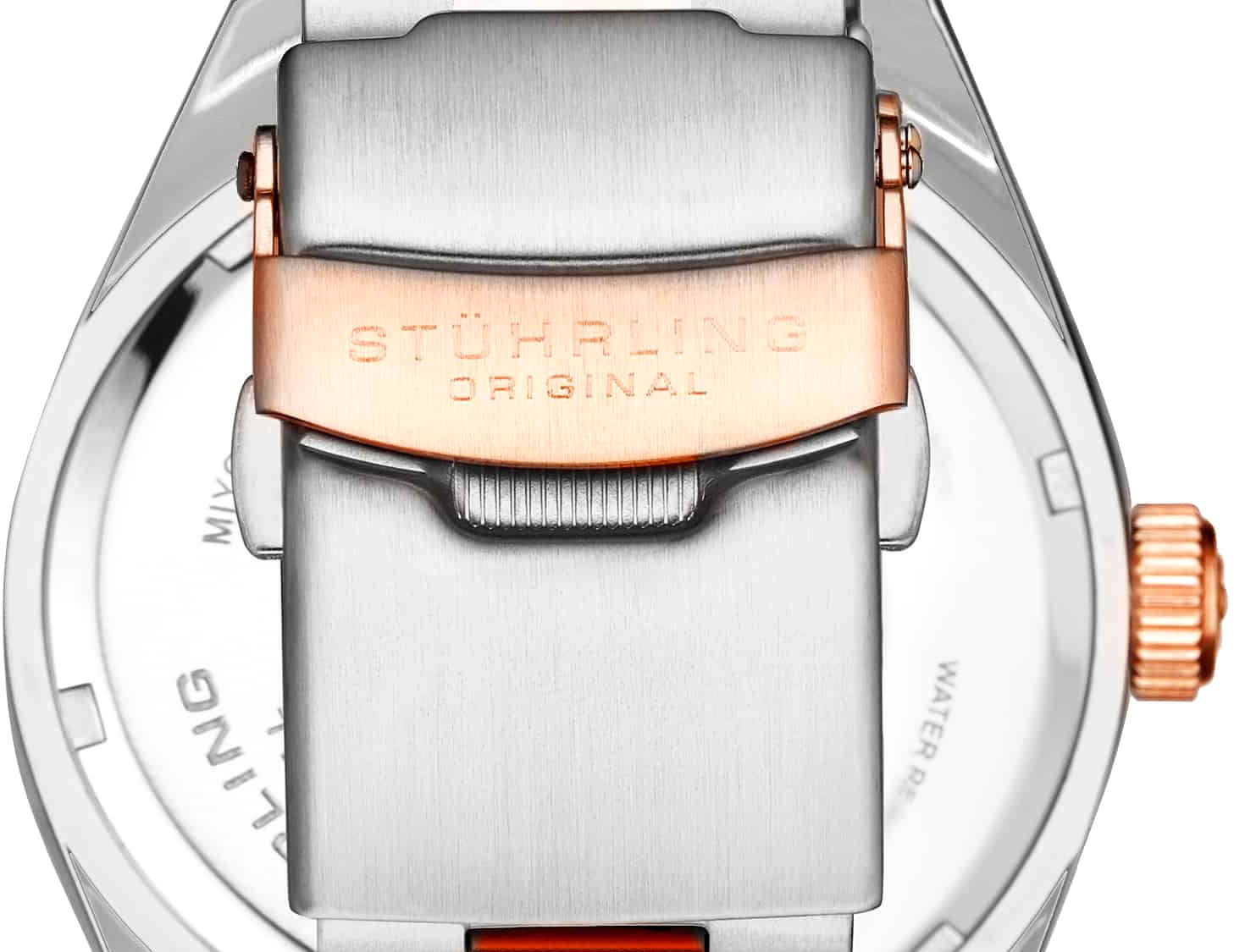 Stuhrling Stuhrling Symphony 3935.5 кварцевые мужские часы часы крупный план белый циферблата