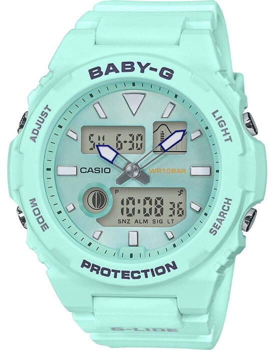 Casio Casio Baby-G G-Lide BAX-100-3A модель BAX-100-3A - комплект поставки Casio: часы, коробка и документация