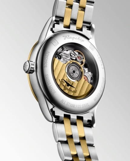 Longines Longines Flagship L4.374.3.37.7 , наручные женские часы фото под углом