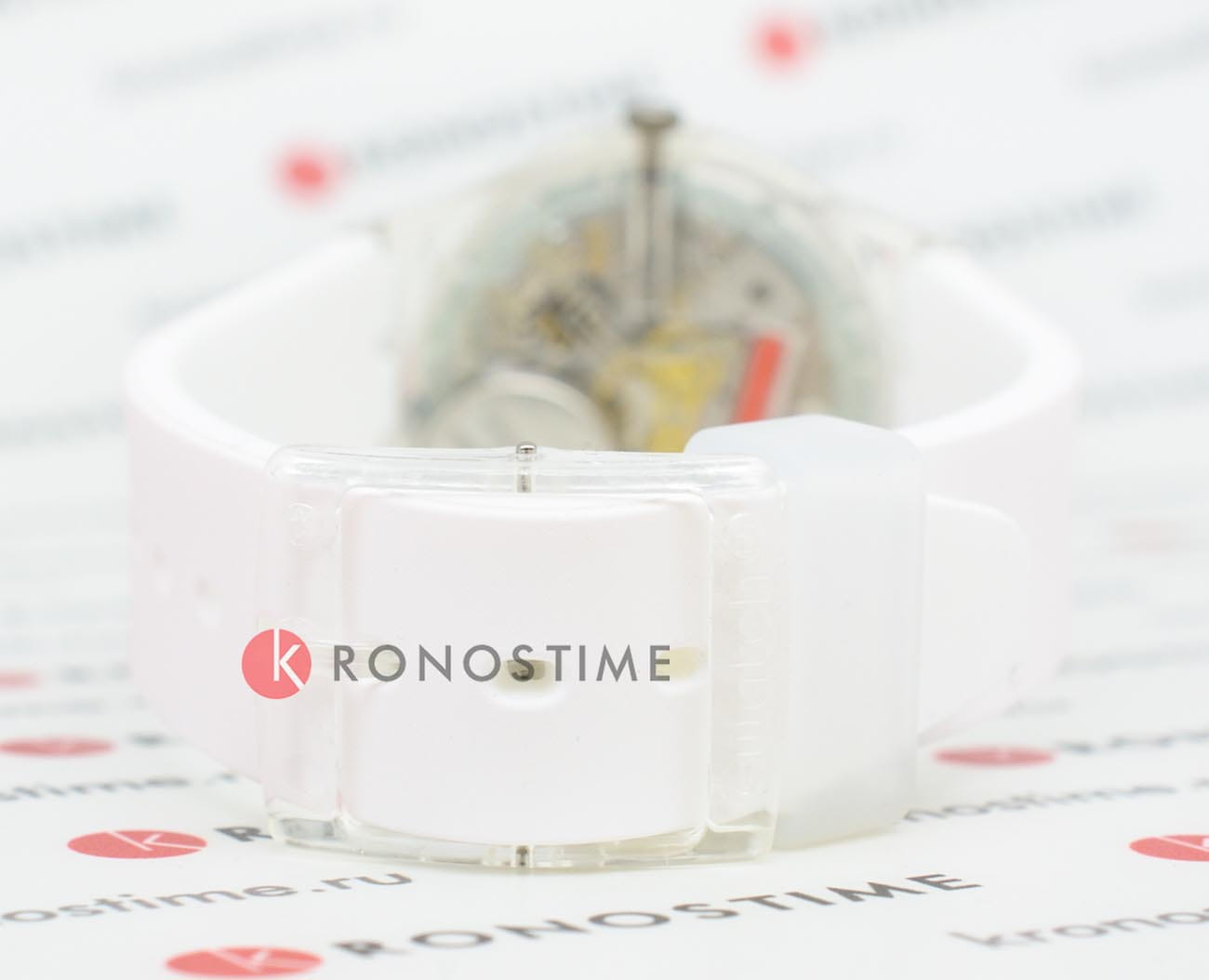 Swatch Swatch Gent Standard GE714 кварцевые женские часы часы крупный план розовый циферблата