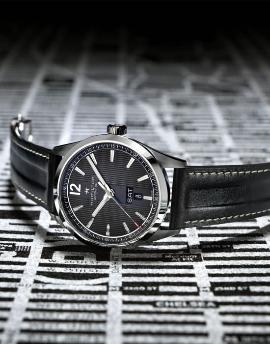 Hamilton Hamilton Broadway Day Date Auto H43515735  - задняя крышка сталь корпуса, швейцария часы