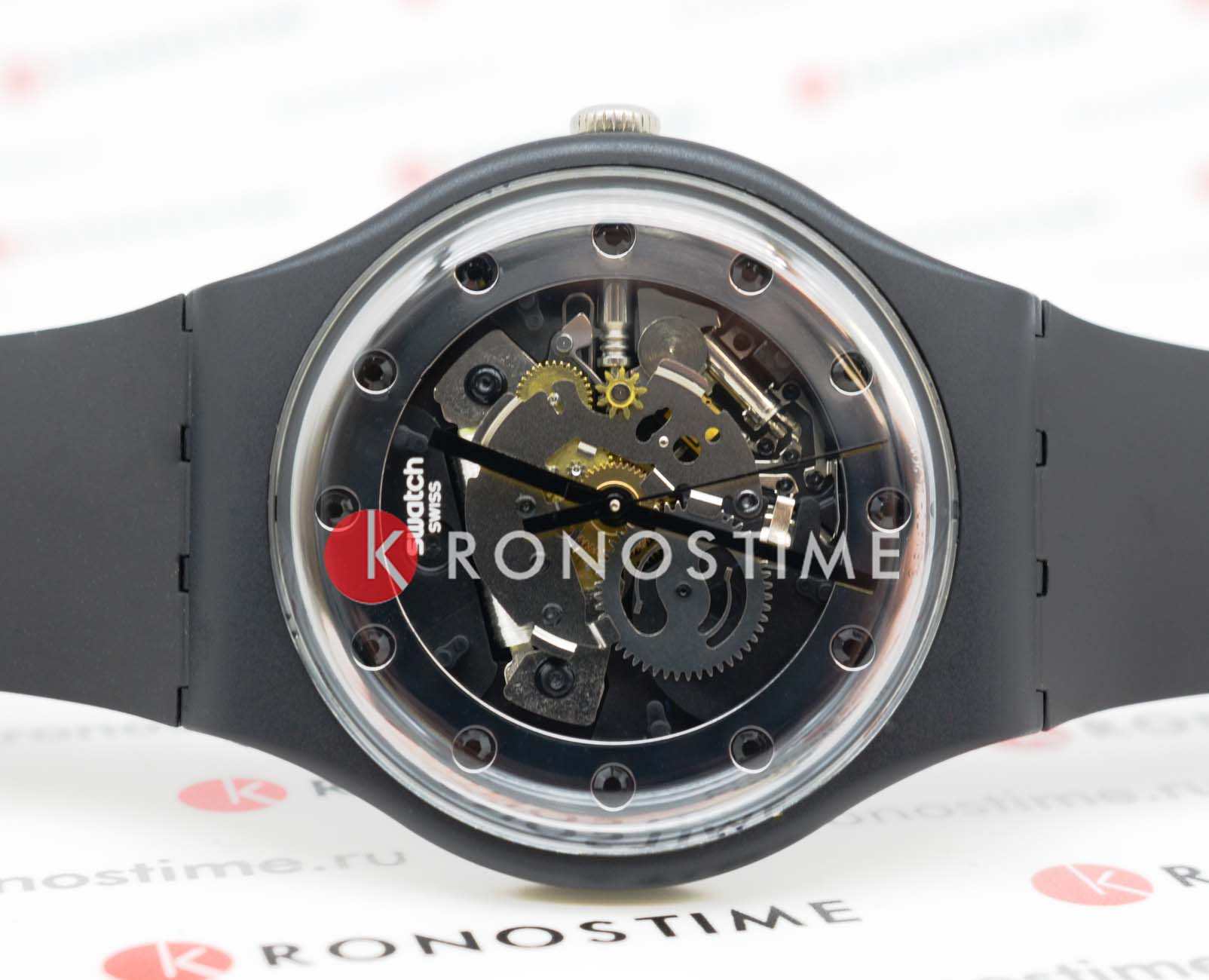 Swatch Swatch New Gent Biosourced SO29B109 , наручные женские часы фото под углом