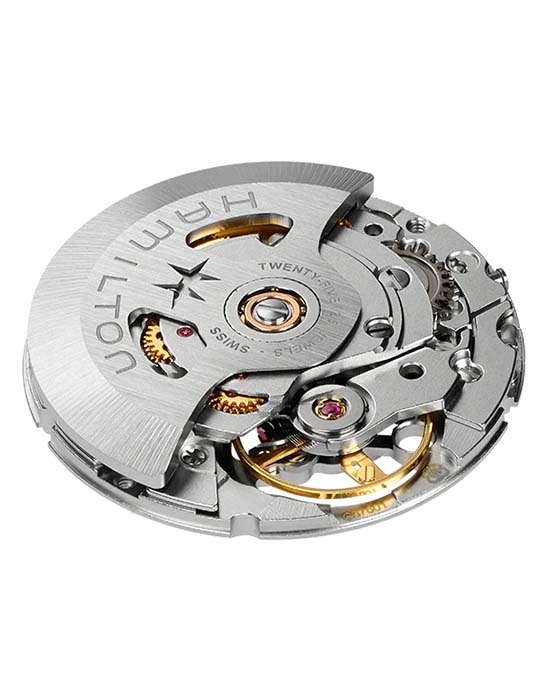 Hamilton H70455533 мужские часы застежка крупным планом