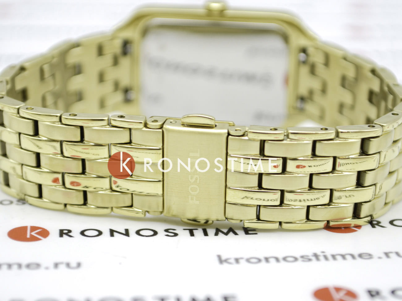 Fossil ES5304 женские часы застежка крупным планом