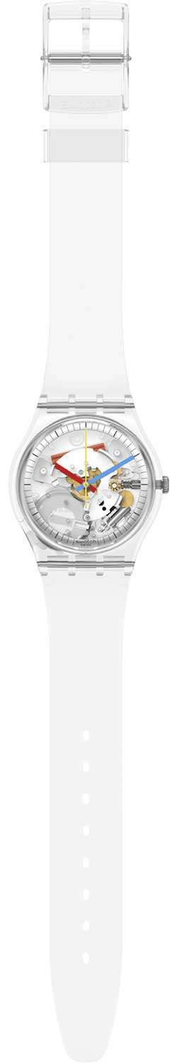 Swatch Swatch Gent Biosourced Standard SO28K100, gent швейцария женские часы на браслете пластик боковой вид
