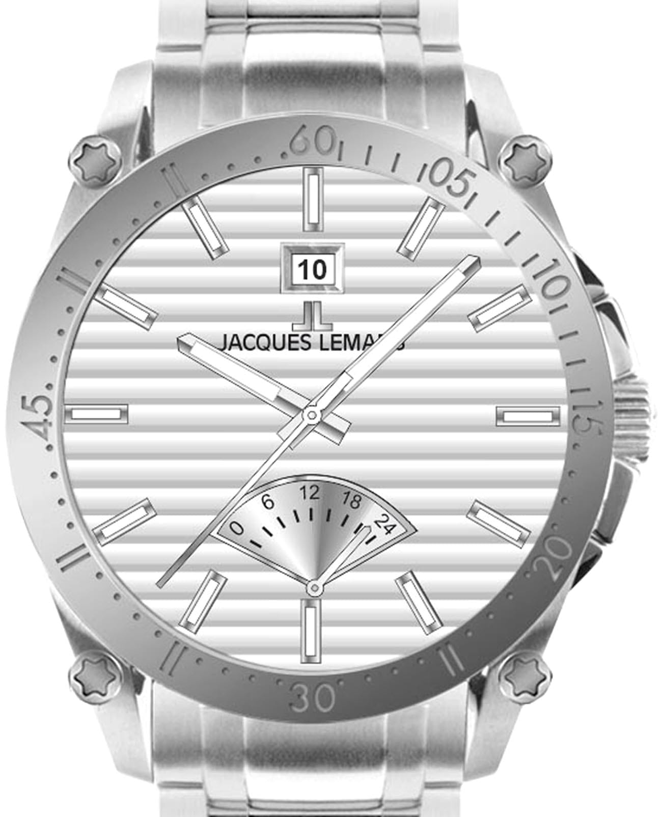 Jacques Lemans Jacques Lemans Derby 1-2202N , наручные мужские часы фото под углом