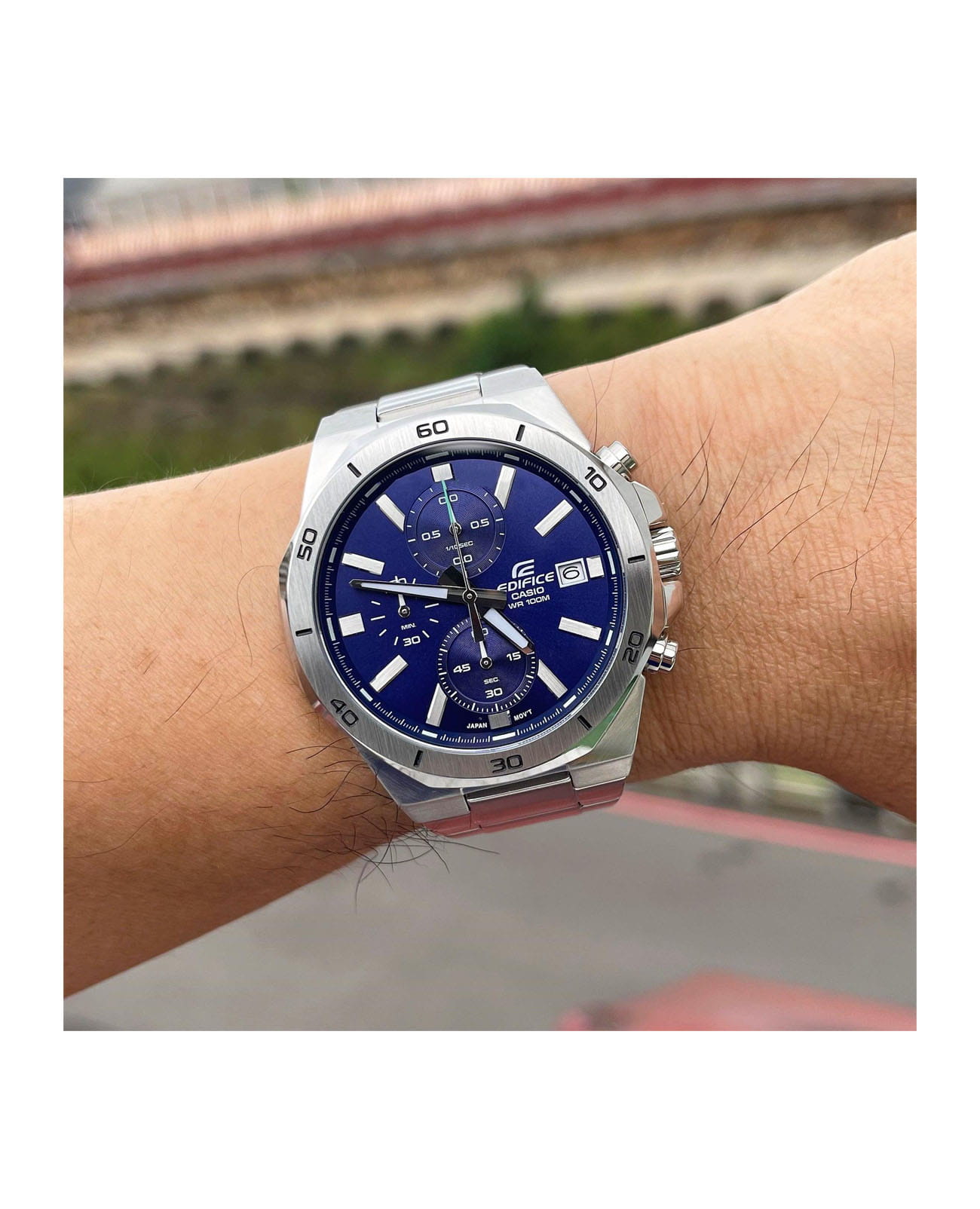 Casio Casio Edifice EFV-640D-2AVUDF (EFV-640D-2A) EFV, наручные мужские часы фото под углом