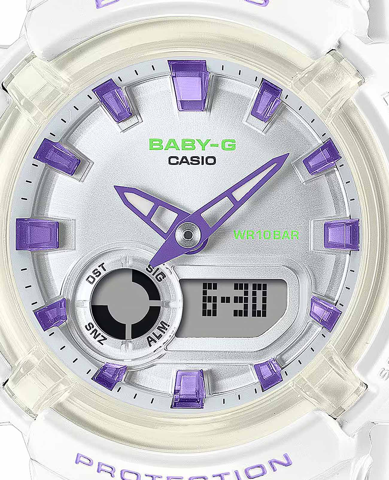 Casio Casio Baby-G BGA-280DN-7ADR (BGA-280DN-7A) , наручные женские часы фото под углом