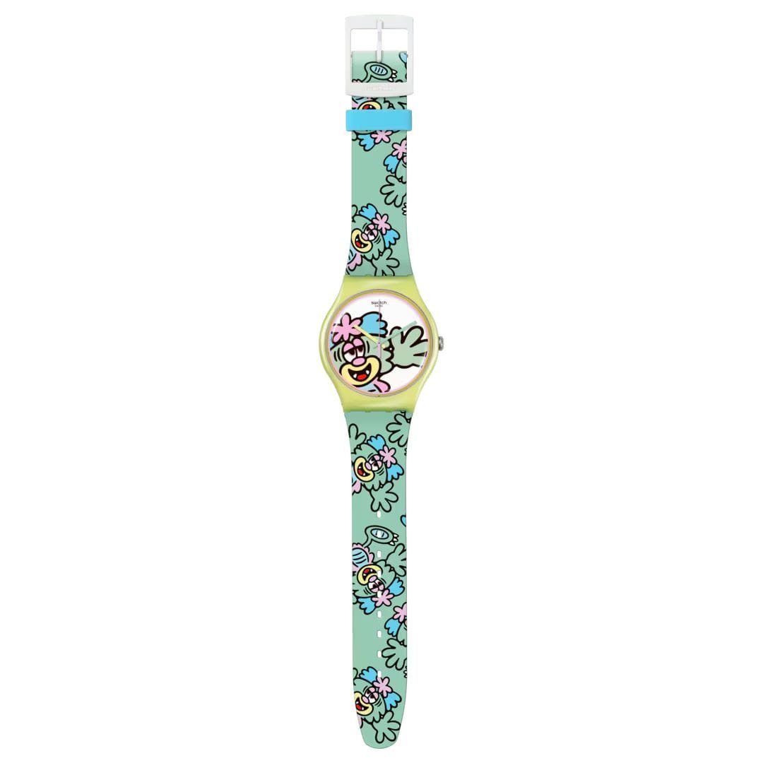 Swatch Swatch New Gent Biosourced SO29Z140, gent швейцария мужские часы на браслете силикон боковой вид