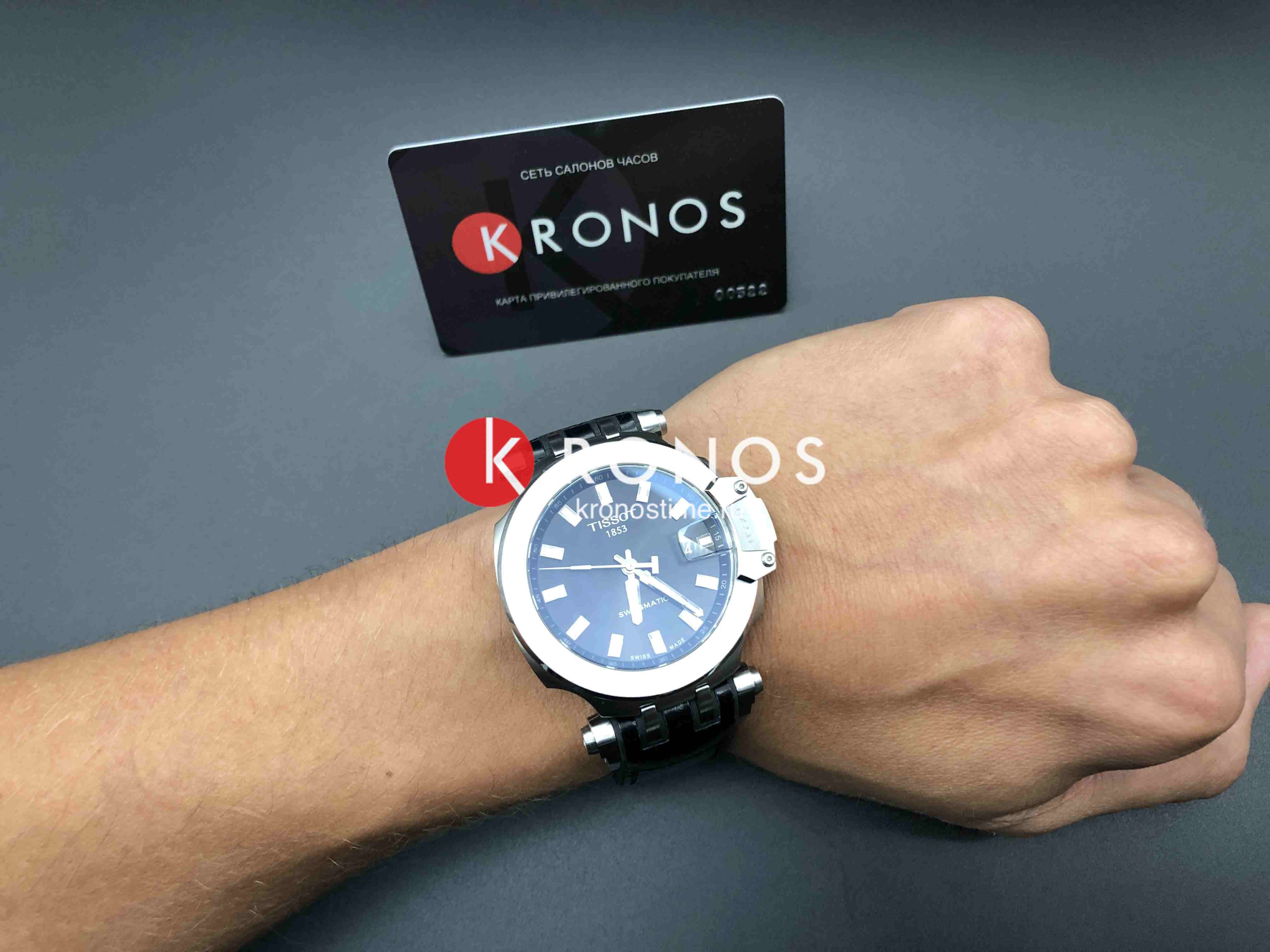 Tissot Tissot T-Race Swissmatic T115.407.17.051.00 T Race — детали корпуса и кожаный