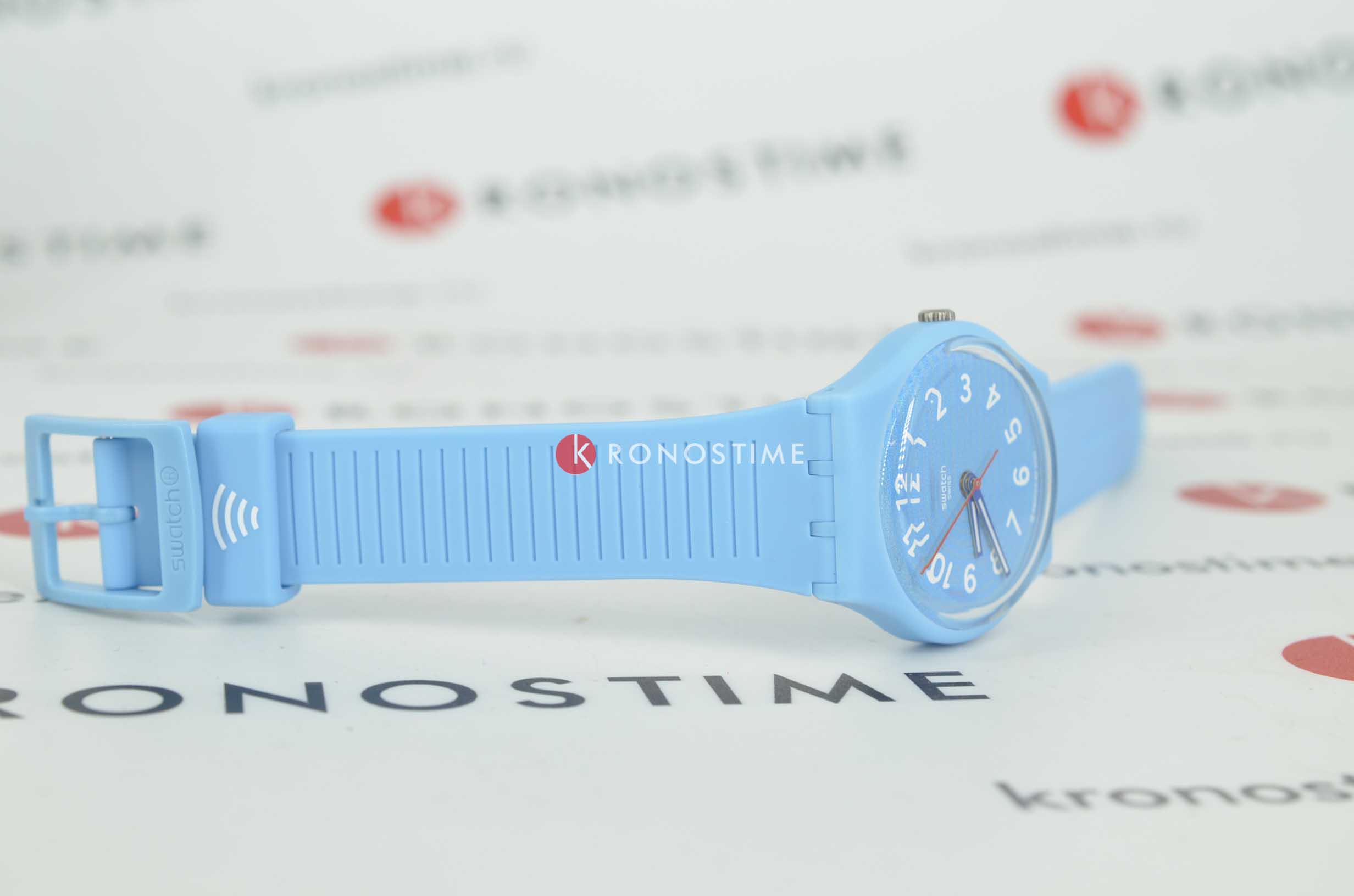 Оригинальные часы Swatch Swatch Gent Biosourced Swatch Pay! SO28S104-5300 кварцевые калибр механизма  общий вид