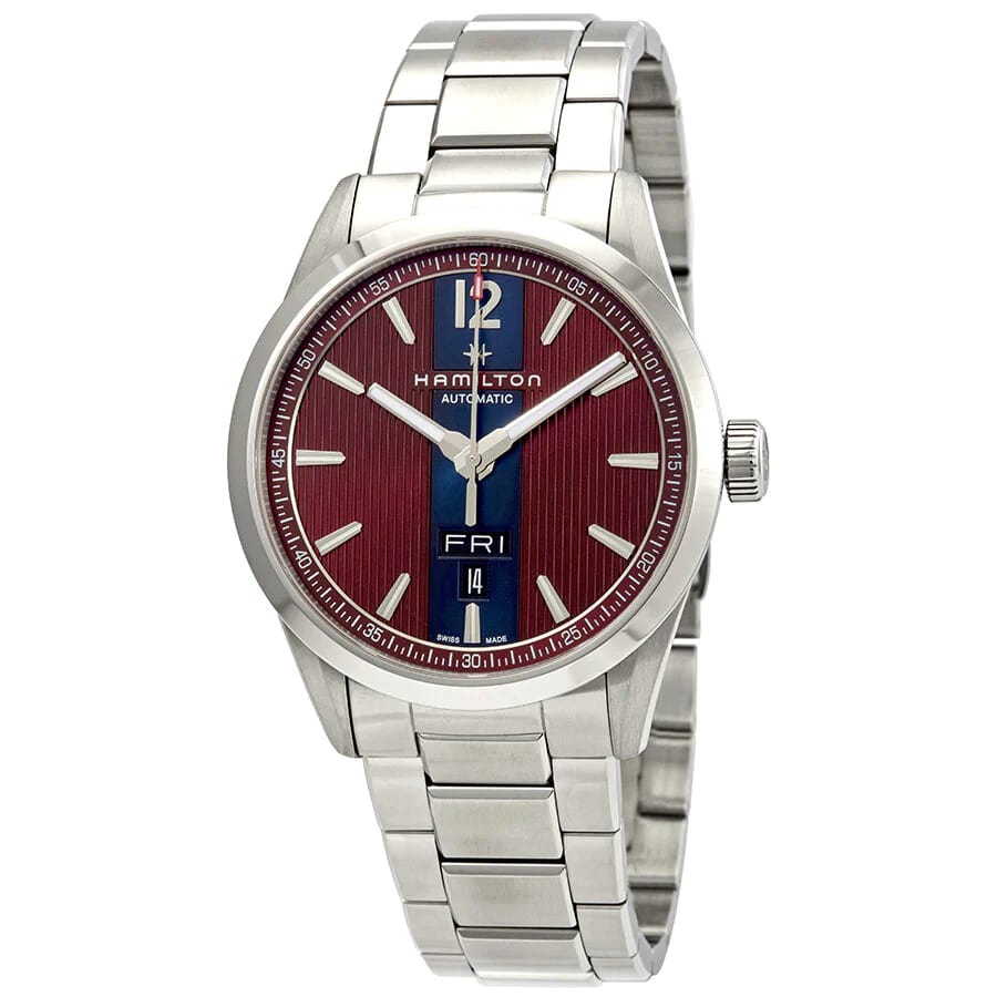 Hamilton Hamilton Broadway Day Date Auto H43515175 , наручные мужские часы фото под углом
