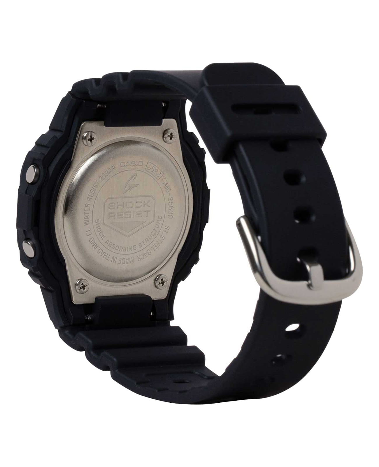 Casio Casio G-Shock GMD-S5600-1, g-shock япония мужские часы на браслете пластик боковой вид