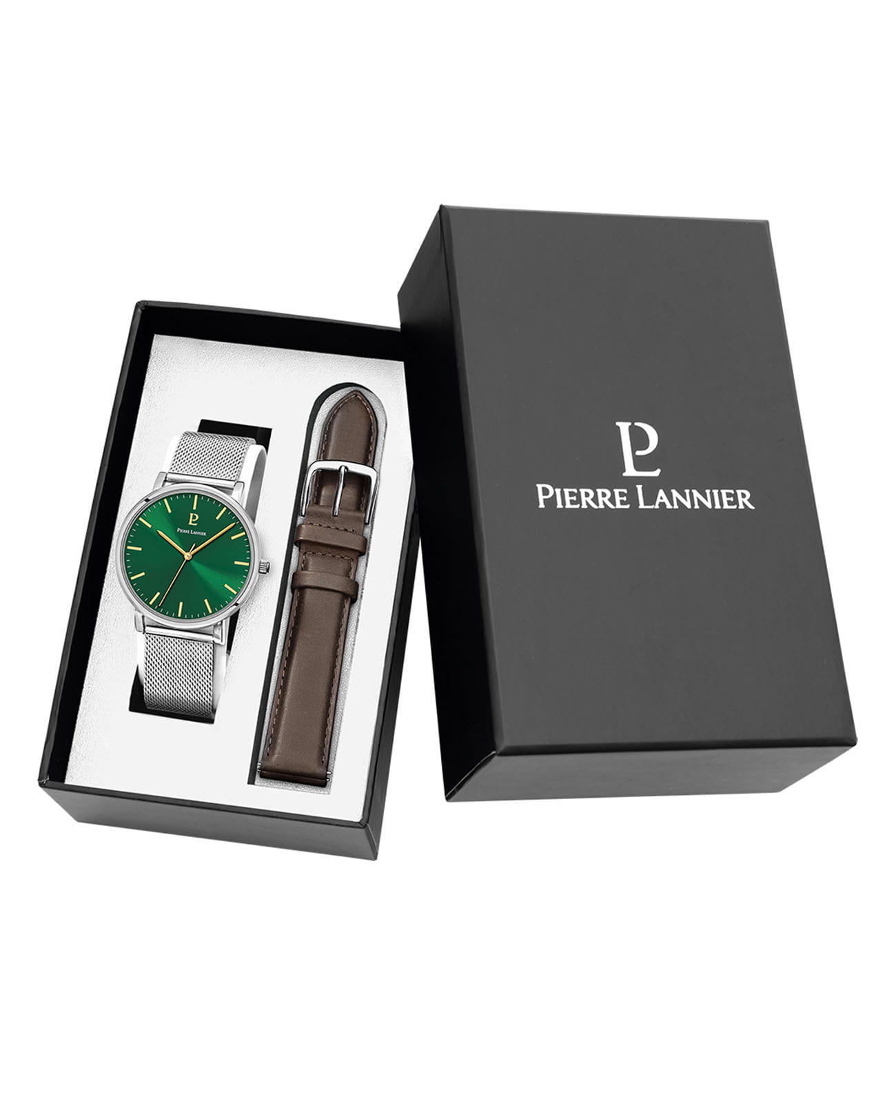 Pierre Lannier Pierre Lannier Echo 386C171 франция наручные мужские часы заводная головка с логотипом Pierre Lannier