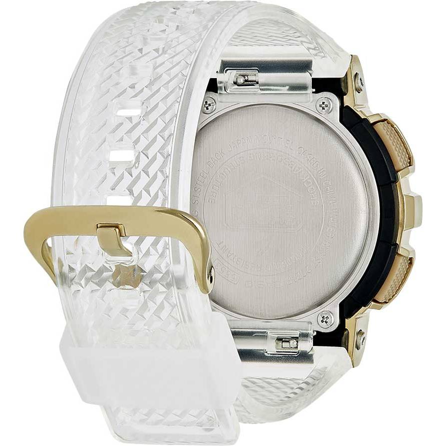 Casio Casio G-Shock GM-110SG-9AER электронные мужские часы часы крупный план золотой циферблата