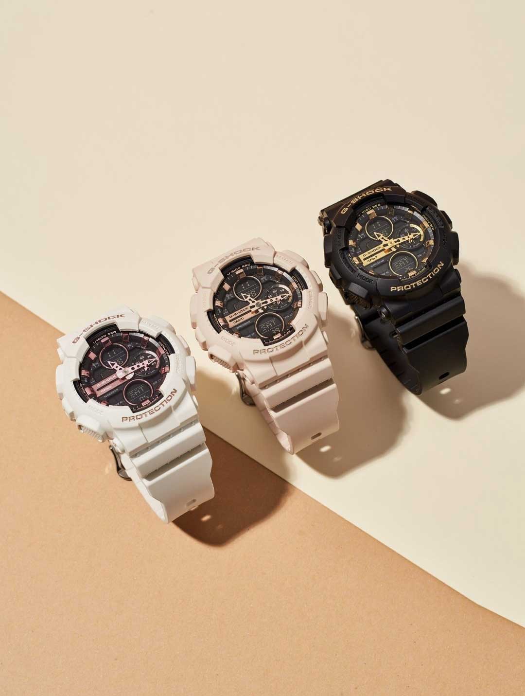 Casio Casio G-Shock GMA-S140M-1ADR (GMA-S140M-1A) - наручные женские часы наручные часы в перспективе черный циферблат
