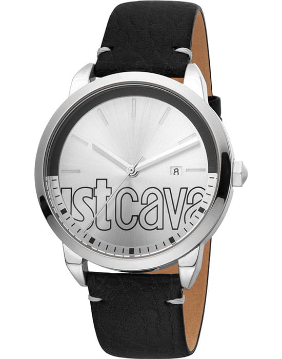 Just Cavalli Just Cavalli Gents JC1G079L0215  JC1G079L0215 кварцевые мужские часы  циферблат, браслет кожаный — вид спереди