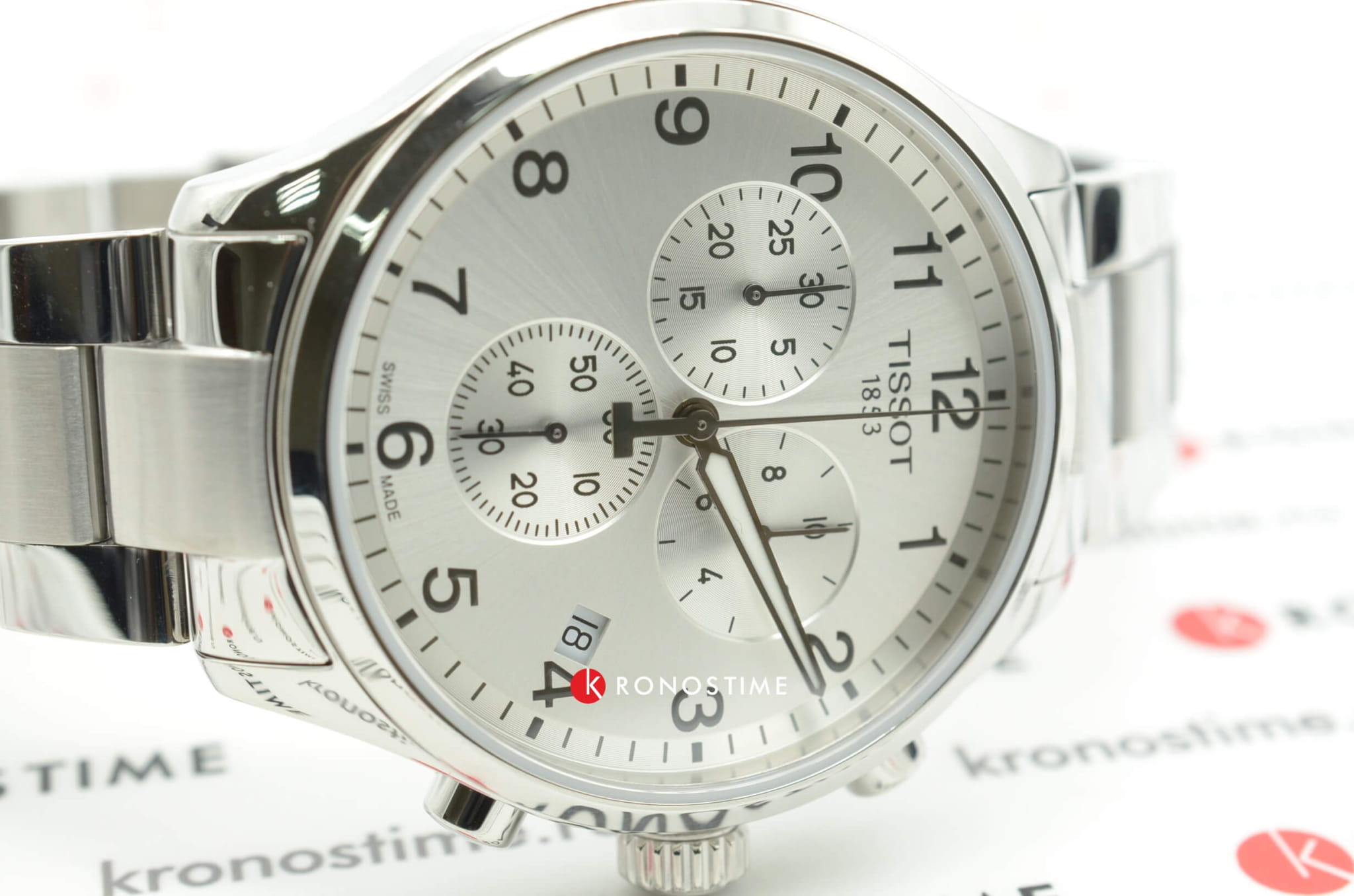 Оригинальные часы Tissot Tissot Chrono XL Classic T116.617.11.037.00 кварцевые калибр механизма eta g10.212 общий вид