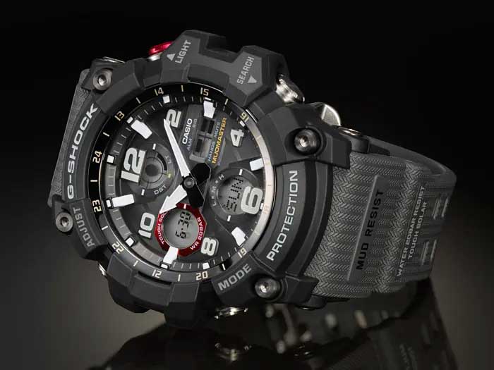 Casio Casio G-Shock GSG-100-1A8 мужские часы черный циферблат на запястье