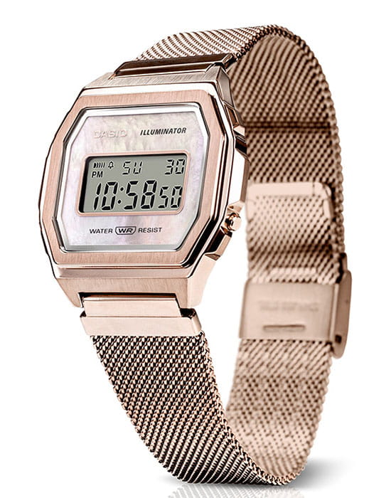 Casio Casio Collection A1000MCG-9 Retro, наручные мужские часы фото под углом
