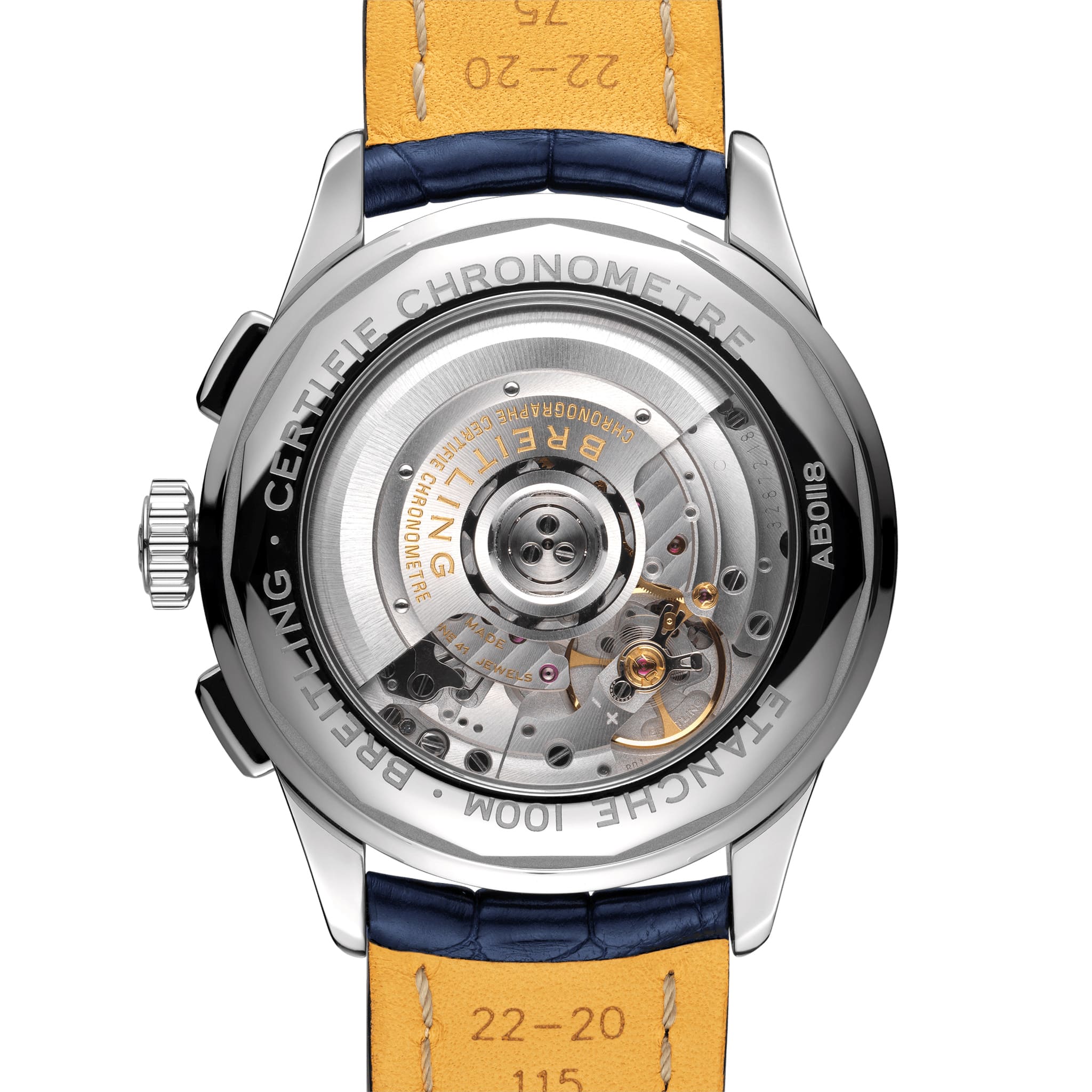 Оригинальные часы Breitling Breitling Premier B01 Chronograph 42 Bentley Mulliner Limited Edition AB0118A71G1P1 механические калибр механизма мануфактурный механизм breitling caliber b01 общий вид