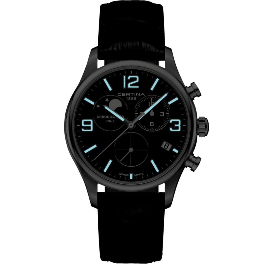 Certina Certina DS-8 Moon Phase C033.460.16.047.00 DS 8, наручные мужские часы фото под углом