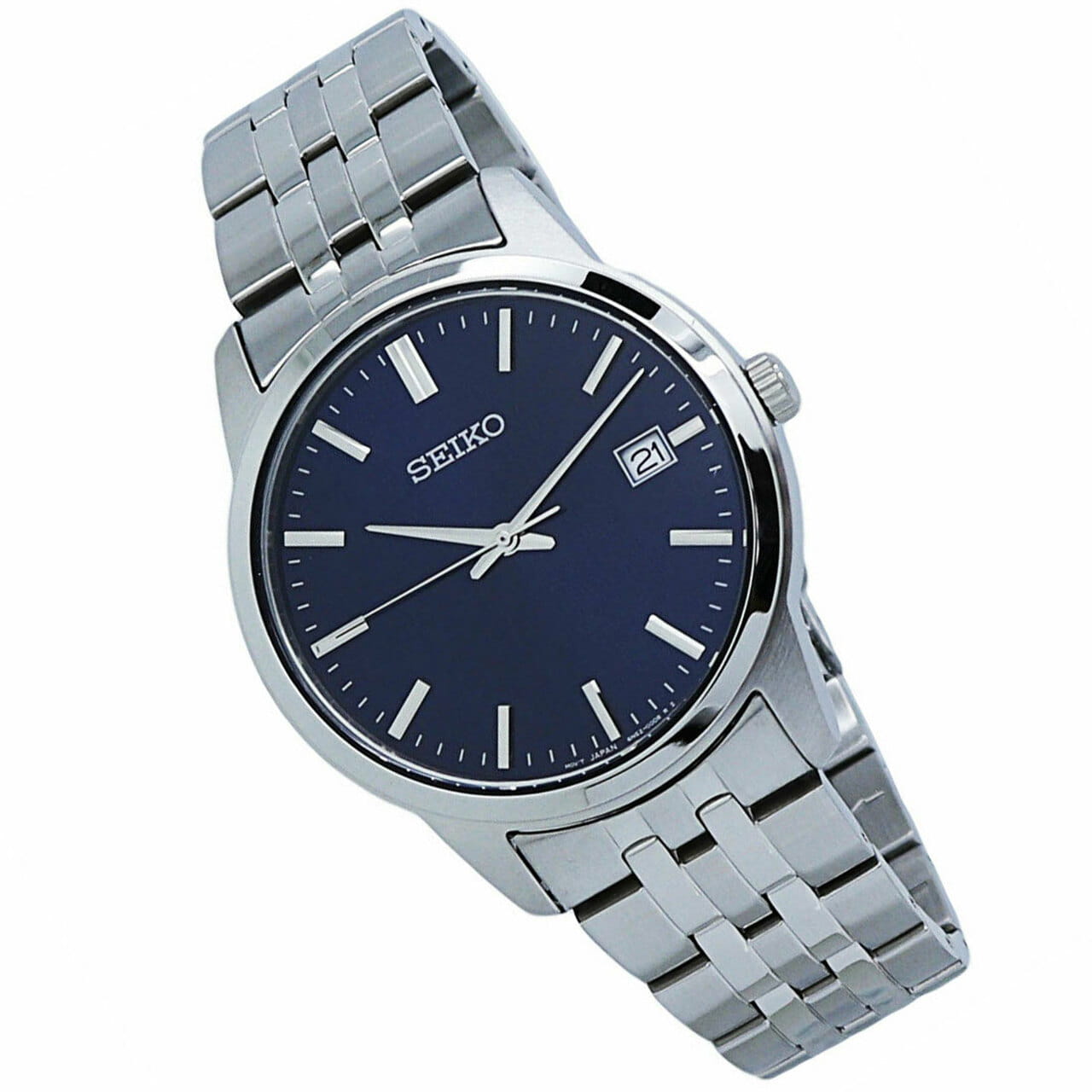 Seiko Seiko Conceptual Series Dress SUR399P1 кварцевые мужские часы часы крупный план синий циферблата