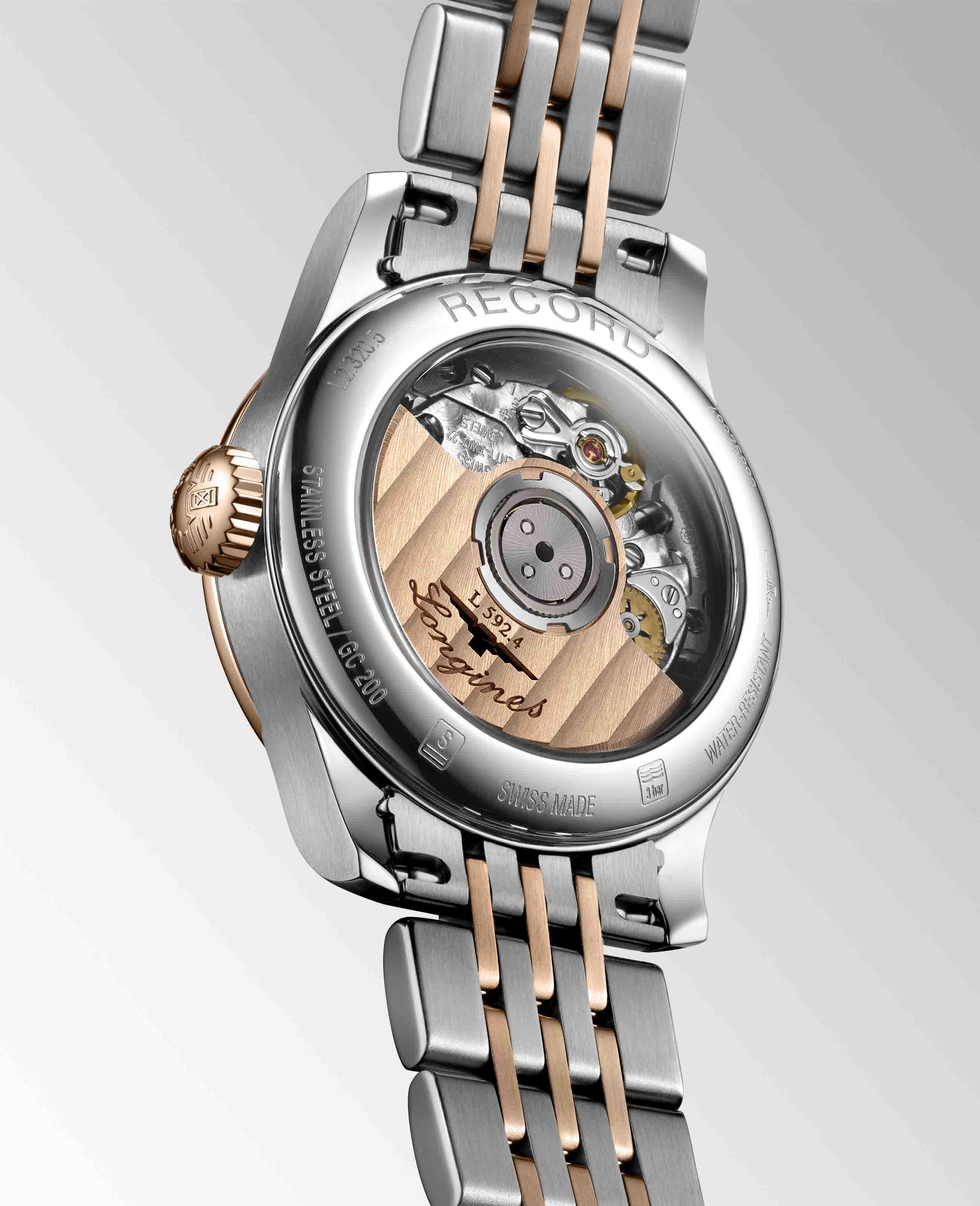 Longines Longines Record Collection L2.320.5.87.7 , наручные женские часы фото под углом